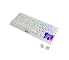 Keyboard Marvo | KG962WH Wired Gaming  [ Mechanical ] RGB